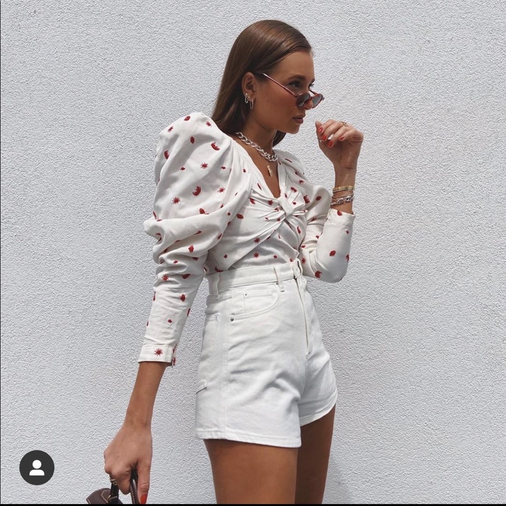 NWOT: WeWoreWhat high rise shorts